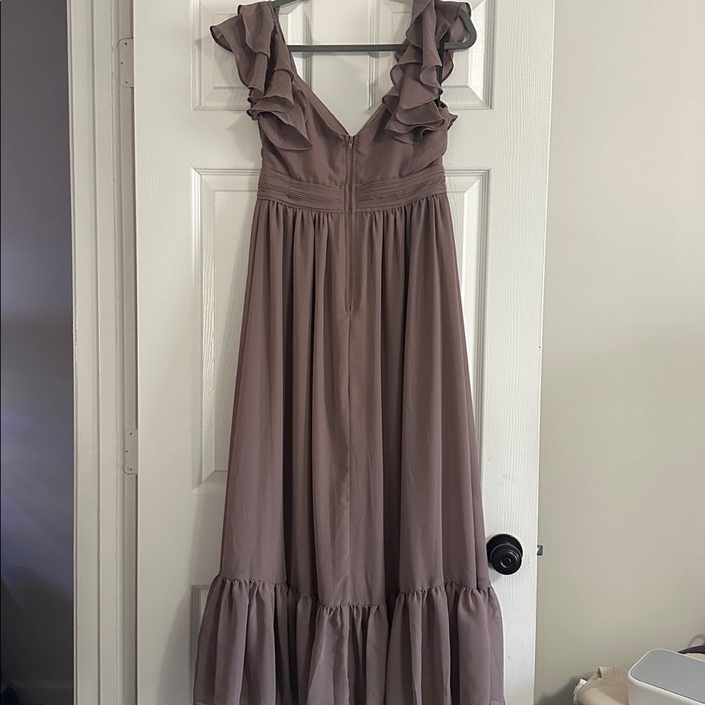 Birdy Grey Chiffon Toffee Dress